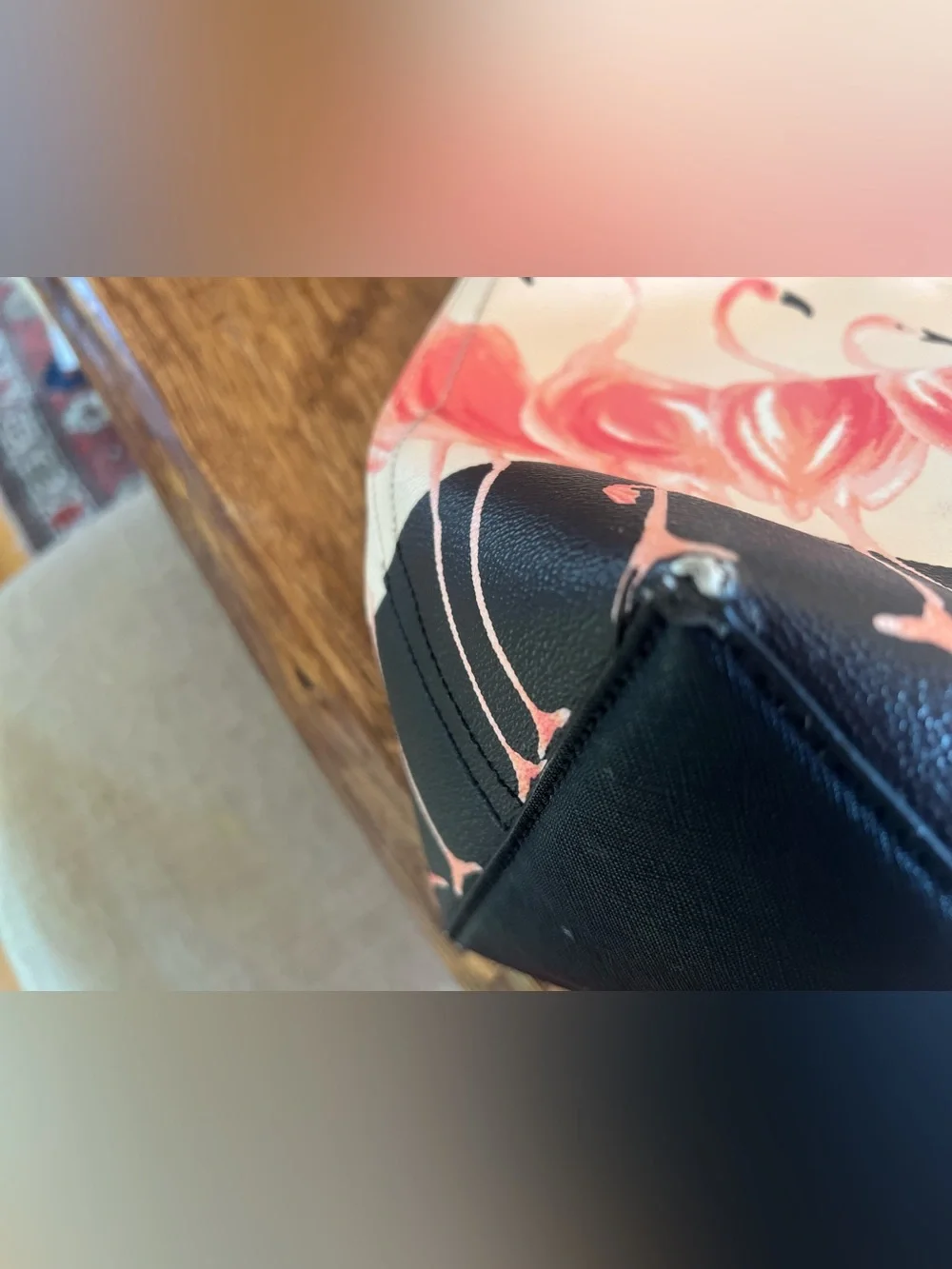 Flamingo Print Tote Bag - Kate Spade limited edition